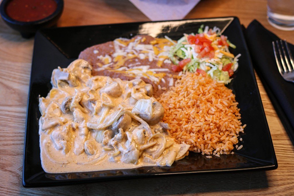 Chicken A La Crema at Tequila Fuego Longview